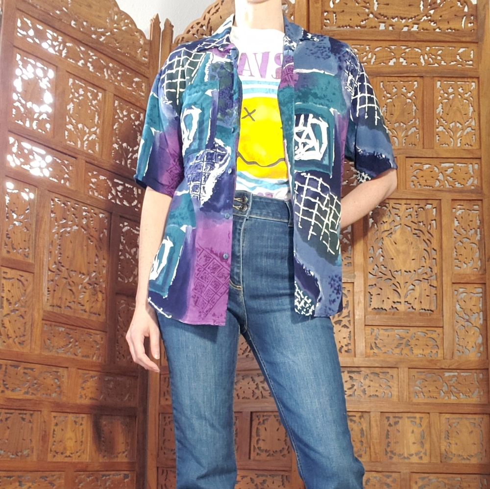 Vintage 80s Bobbie Brooks button up